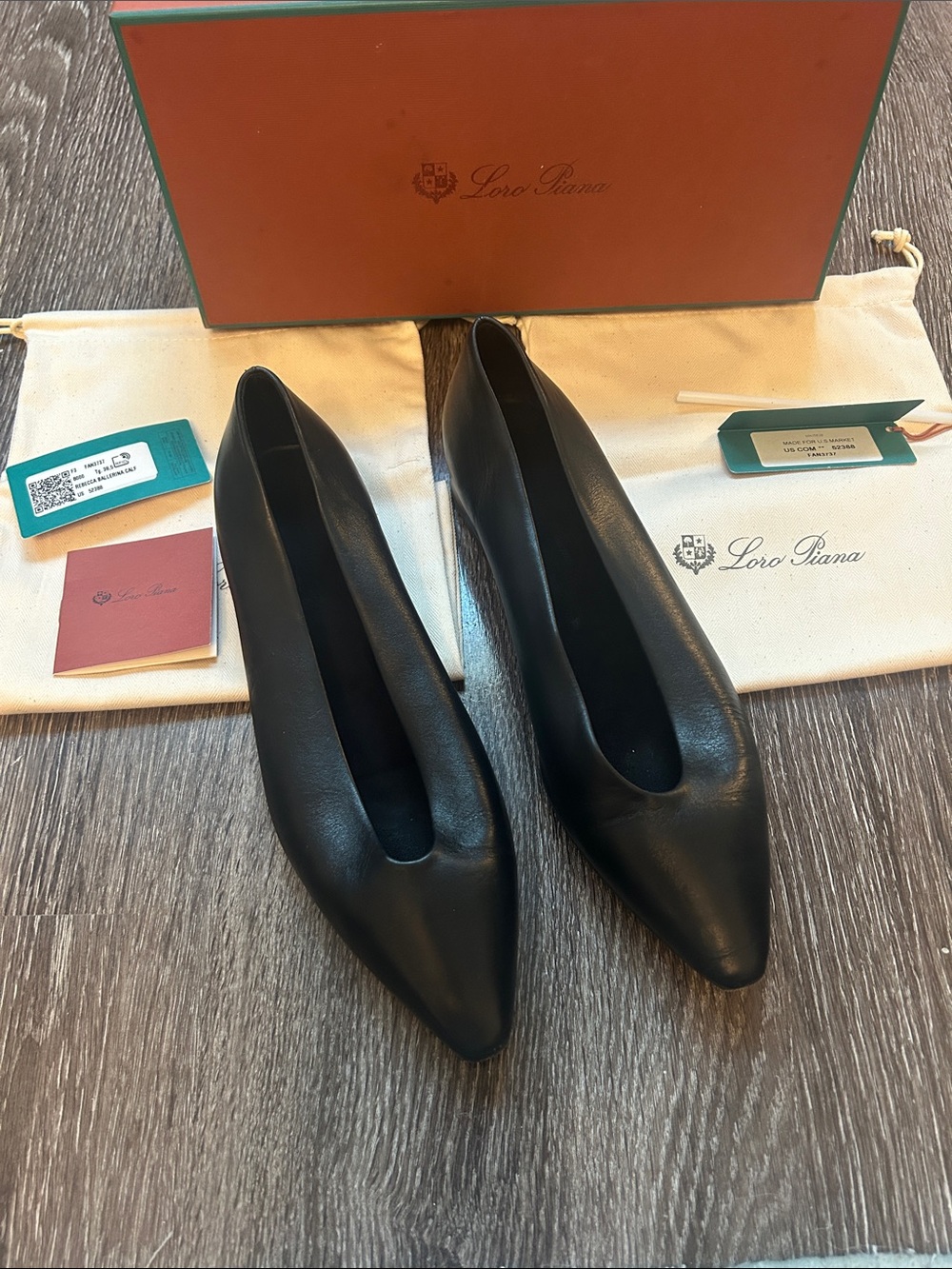 Loro Piana Rebecca Ballet Flats - Size 8.5 - Picture 2 of 11
